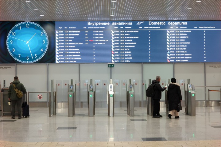 Moskovské letisko Domodedovo